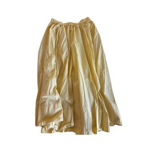 Free People Yellow Skirt